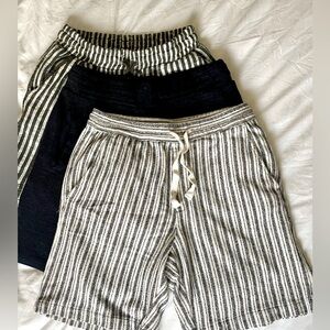 Zara knit three short bundle, S